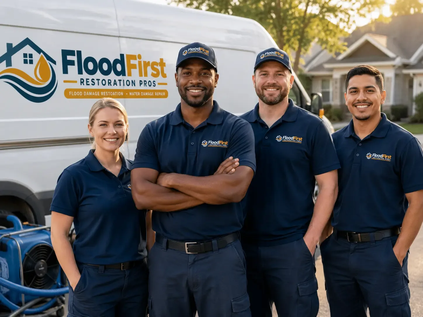 Flood Damage Restoration company in Iota, LA